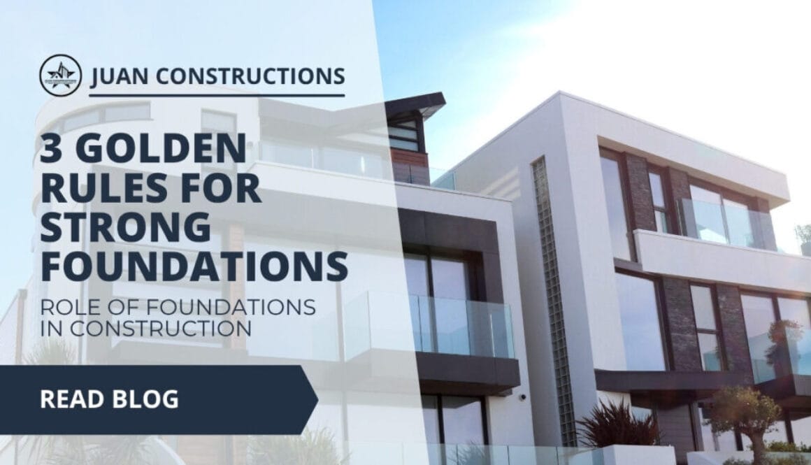 3 Golden Rules for Strong Foundations