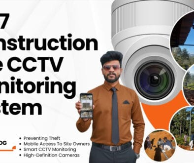 24/7 live construction site CCTV monitoring with mobile app access