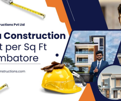 Villa Construction Cost per Sq Ft Coimbatore