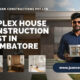 Duplex house construction cost in Coimbatore